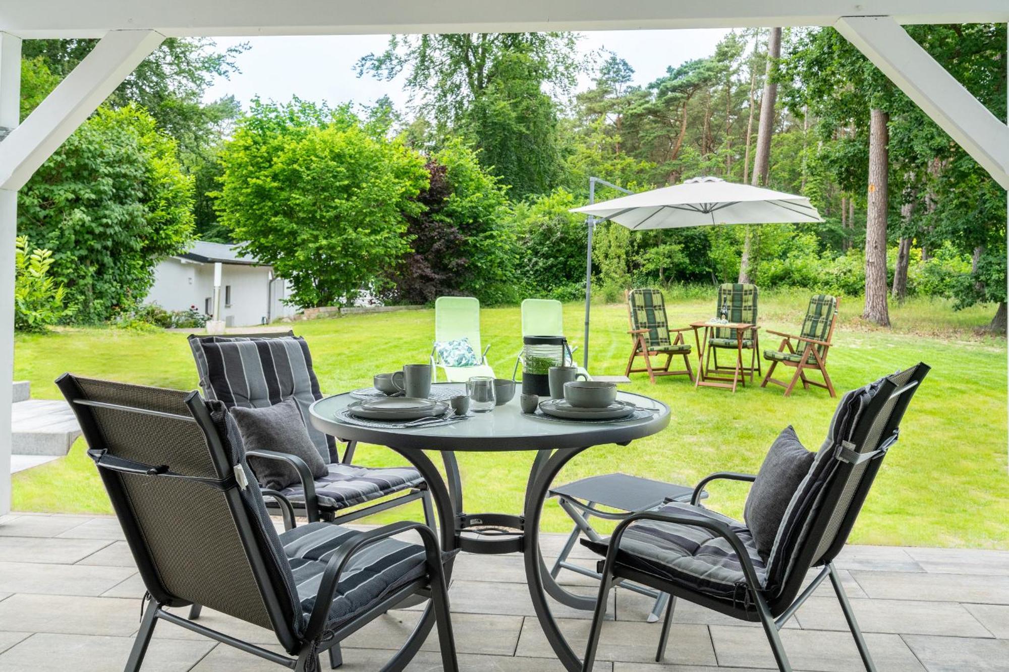 Gerhart-Hauptmann-Strasse 1A Ferienhaus Gartenidylle Kölpinsee Exteriér fotografie